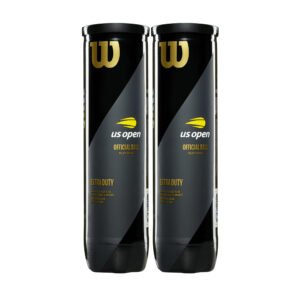 WILSON Tennis Balls US Open Speed Twin 4-Pack - Yellow