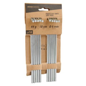 QUECHUA Recycled Steel Tent Pegs