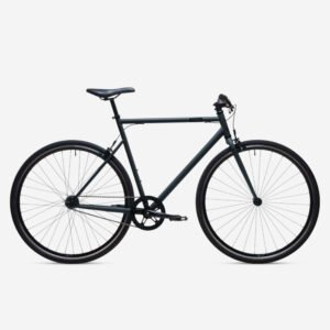 ELOPS Single Speed City Bike 500 - Carbon Grey